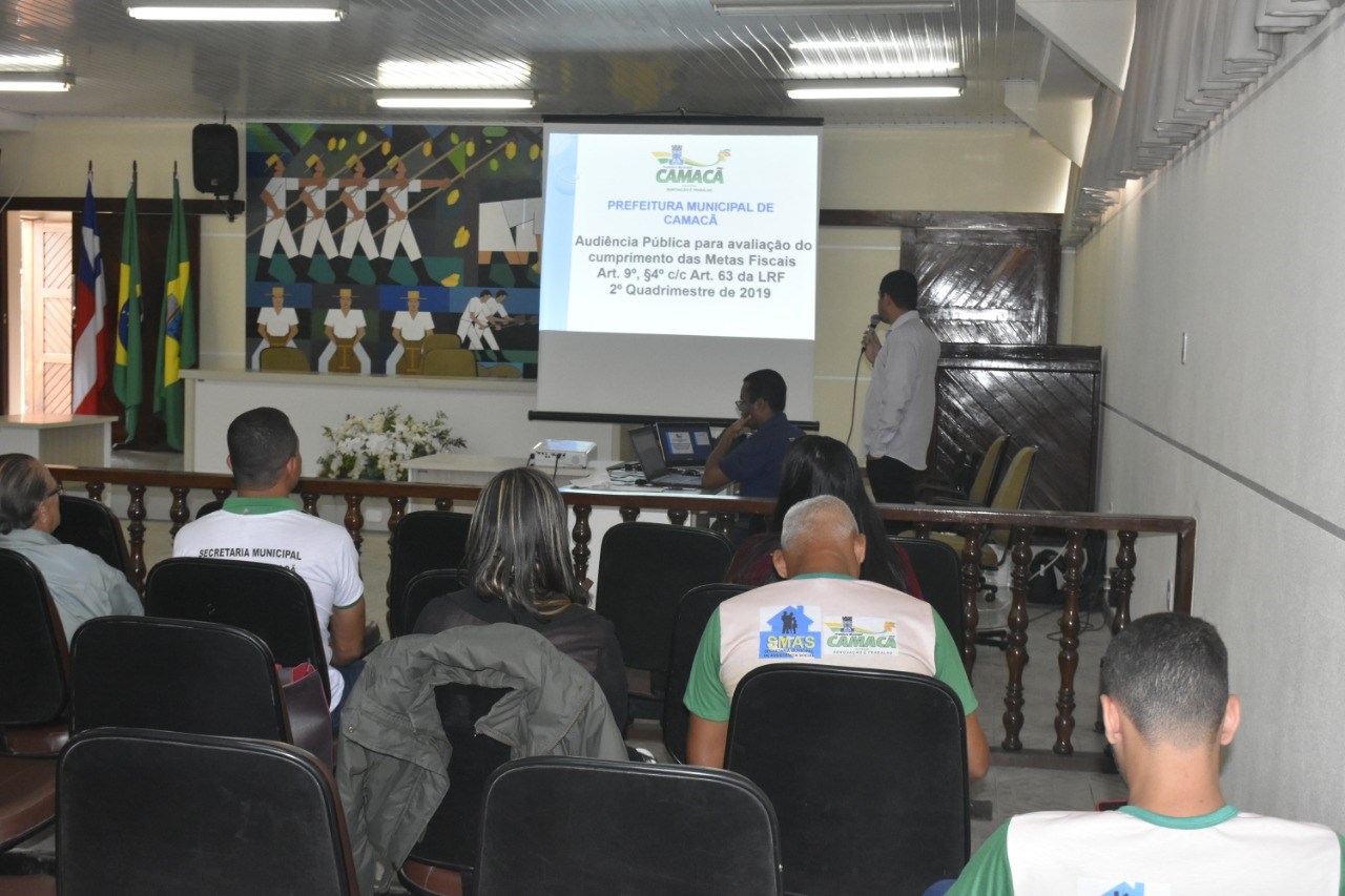 Camacã: Prefeitura realiza Audiência Pública referente a Prestação de Contas do 2º Quadrimestre 2019

A